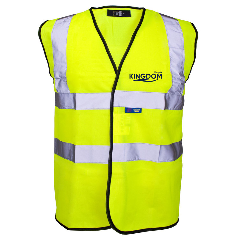 Kingdom People Hi-vis Waistcoat - Yellow