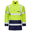 2-tone Hi-Vis Jacket Yellow/Navy