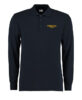 Kingdom Long Sleeve Poloshirt - Navy