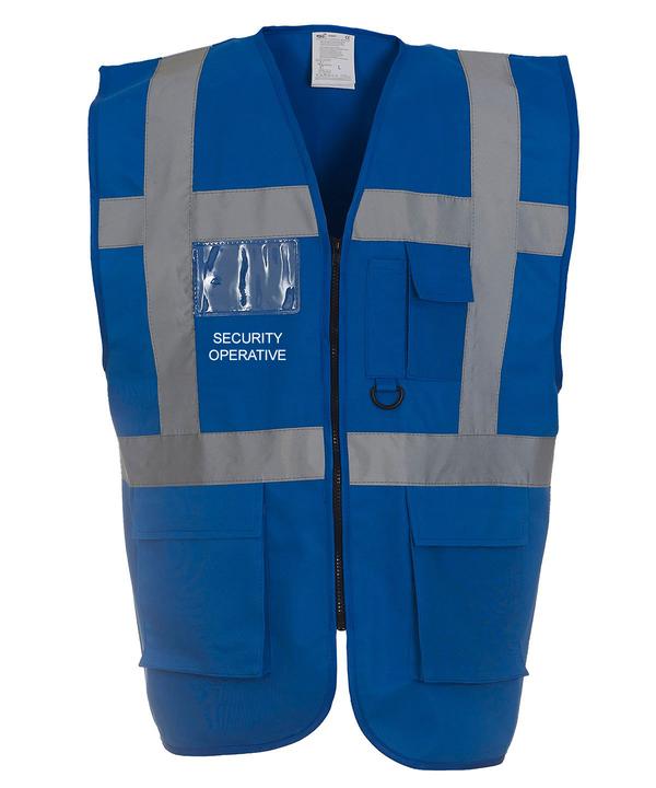 Baytree Security Hi Vis Waistcoat - Royal