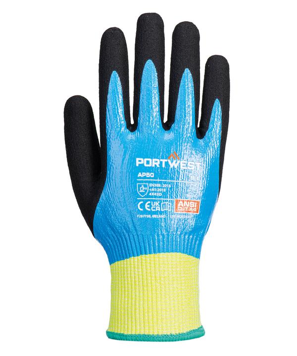 Nitrile Aqua Gloves