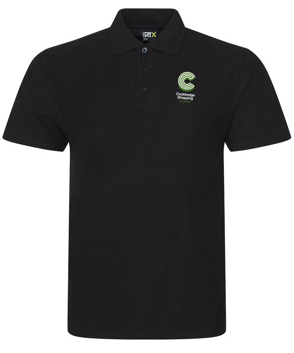 COCKHEDGE CLEANING Workwear Poloshirt - Black - (L/B EMB)
