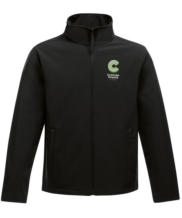 COCKHEDGE CLEANING Softshell - Black - (L/B EMB)